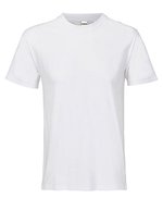 Unisex Vintage Open-End T-Shirt Cliff – White