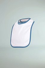 SOL´S Doppellagiges Kinderlätzchen aus Baumwolle, White/Aqua One Size, L116 – Bild 1