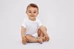 SOL´S Body en Coton biologique avec bouton-pression, White 12-18 Monate, L117 – image 2
