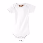 SOL´S Body en Coton biologique avec bouton-pression, White 12-18 Monate, L117 – image 3