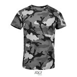 SOL´S Baby Lätzchen "Babib" mit Klettverschluss, Blue Camo S, L133 – Bild 3