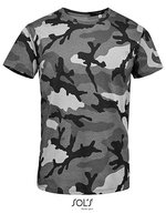 SOL´S Baby Lätzchen "Babib" mit Klettverschluss – Grey Camo