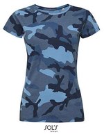 SOL´S Bio-Baumwoll Lätzchen mit Klettverschluss, Blue Camo S, L134 – Bild 2