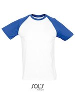SOL´S Doppellagiges Baby Lätzchen mit Klettverschluss, Black/Grey Melange S, L140 – Bianco/Blu reale 241