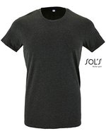 SOL´S Regent Fit T-Shirt White XS (L149), L149 – Charcoal Melange