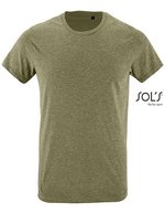 SOL´S Regent Fit T-Shirt White XS (L149), L149 – Heather Khaki