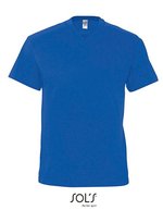 SOL´S V-Neck T-Shirt aus Baumwolle für Kinder, Orange L, L151 – Royal Blue 241