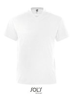 SOL´S V-Neck T-Shirt aus Baumwolle für Kinder, Orange L, L151 – White