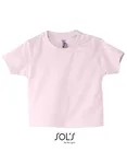 SOL´S Baby T-Shirt Mosquito mit Druckknöpfen, Pale Pink 3-6 Monate, L155 – Bild 2