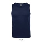 SOL´S Baumwoll Tanktop für Kinder Justin, White M, L171 – Bild 3