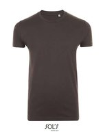 SOL´S T-Shirt Imperial Fit Baumwolle für Kinder, White S, L189 – Dark Grey (Solid)
