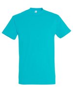 SOL´S Imperial T-Shirt aus Baumwolle, Modell L190, Candy Pink L, L190 – Atoll Bleu