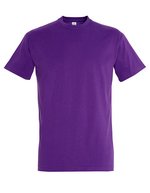SOL´S Imperial T-Shirt aus Baumwolle, Modell L190, Candy Pink L, L190 – Fonce Violet
