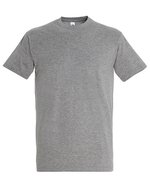 SOL´S Imperial T-Shirt aus Baumwolle, Modell L190, Candy Pink L, L190 – Gris Melange