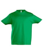 SOL´S T-Shirt Imperial, 100% Baumwolle für Kinder, White 2 Jahre (86/94), L190K – Kelly Green