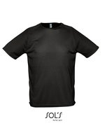 SOL´S T-shirt Regent Fit en coton pour enfant, White XXS, L198 – Noir