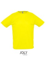 SOL´S T-shirt Regent Fit en coton pour enfant, White XXS, L198 – Citron