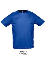 SOL´S T-shirt Regent Fit en coton pour enfant, White XXS, L198 – Bleu royal 241