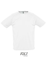 SOL´S T-shirt Regent Fit en coton pour enfant, White XXS, L198 – Blanc