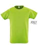 SOL´S Raglan T-Shirt Sportlich Baumwolle für Kinder – Apple Green
