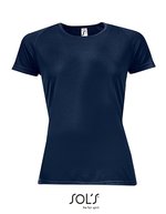 SOL´S Sportliches Raglan T-Shirt mit Neon-Akzenten, White XS, L200 – French Navy