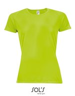 SOL´S Sportliches Raglan T-Shirt mit Neon-Akzenten, White XS, L200 – Neon Green