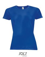 SOL´S Sportliches Raglan T-Shirt mit Neon-Akzenten, White XS, L200 – Royal Blue 241