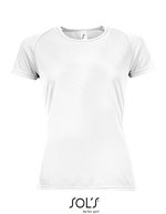 SOL´S Sportliches Raglan T-Shirt mit Neon-Akzenten, White XS, L200 – White