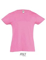 SOL´S Figurbetontes Kinder T-Shirt aus Baumwolle, Apple Green S, L225 – Orchid Pink