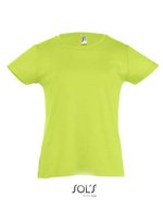 Kids´ T-Shirt Girlie Cherry – Apple Green