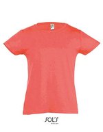 Kids´ T-Shirt Girlie Cherry – Coral