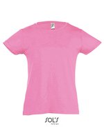 SOL´S T-Shirt Regent Fit Baumwolle für Kinder, White 12 Jahre (142/152), L225K – Orchid Pink