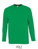 SOL´S T-Shirt Monarch Langarm Baumwolle für Kinder – Kelly Green