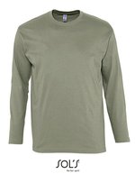 SOL´S T-Shirt Monarch Langarm Baumwolle für Kinder, Kelly Green XL, L241 – Cachi