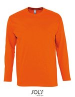 SOL´S T-Shirt Monarch Langarm Baumwolle für Kinder, Kelly Green XL, L241 – Arancione