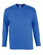 SOL´S T-Shirt Monarch Langarm Baumwolle für Kinder, Kelly Green XL, L241 – Blu reale 241