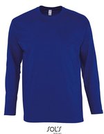 SOL´S T-Shirt Monarch Langarm Baumwolle für Kinder, Kelly Green XL, L241 – Ultramarine