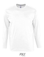 SOL´S T-Shirt Monarch Langarm Baumwolle für Kinder, Kelly Green XL, L241 – Bianco