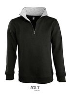 SOL´S T-Shirt Halbgekämmte Baumwolle für Kinder, Black/Grey Melange S, L312 – Bild 2