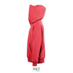 SOL´S Hoodie mit Kängurutasche und Kapuze für Kinder, Black 4 Jahre (96/104), L325K – Bild 5
