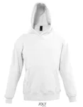 SOL´S Hoodie mit Kängurutasche und Kapuze für Kinder, White 12 Jahre (142/152), L325K – Bild 2