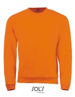 SOL´S Ringspun-Baumwoll-Kinder-T-Shirt V-Ausschnitt, White S, L326 – Orange