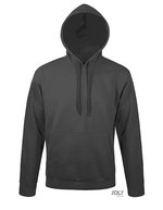 SOL´S Hoodie mit figurbetontem Schnitt für Kinder, White XS, L330 – Dark Grey (Solid)