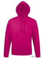 SOL´S Hoodie mit figurbetontem Schnitt für Kinder, White XS, L330 – Fuchsia
