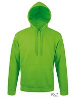 SOL´S Hoodie mit figurbetontem Schnitt für Kinder, White XS, L330 – Lime