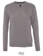 SOL´S Rundhals-T-Shirt Regent Fit Baumwolle, Black S, L410 – Medium Grey (Solid)