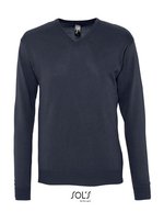 SOL´S Rundhals-T-Shirt Regent Fit Baumwolle, Black S, L410 – Navy