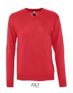 SOL´S Rundhals-T-Shirt Regent Fit Baumwolle, Black S, L410 – Red