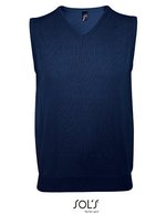 Unisex Sleeveless Sweater Gentlemen – Navy