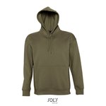 SOL´S Hoodie Slam aus Ringspinn-Baumwolle, Army XS, L420 – Bild 3